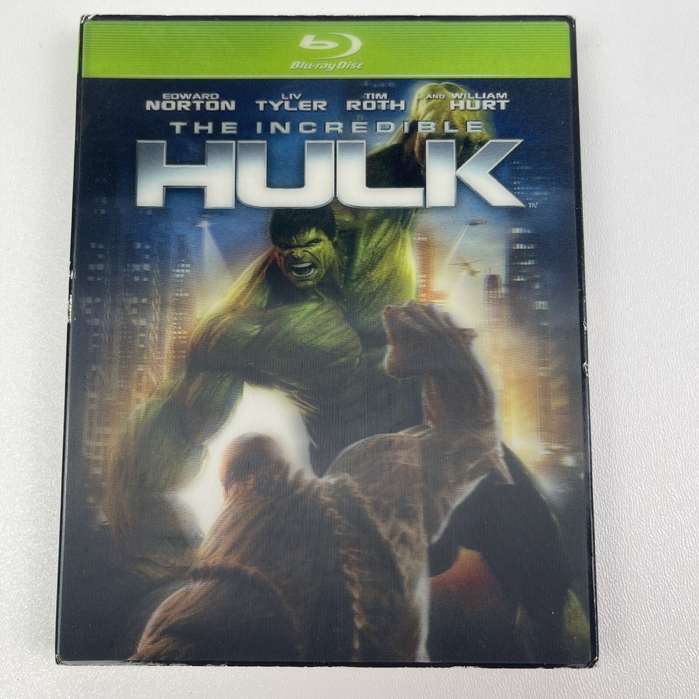 The Incredible Hulk Blu ray Disc 2008 2 Disc Set William Hurt